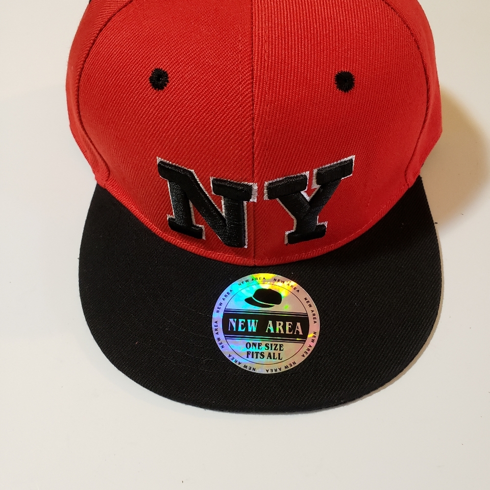 New Area Adjustable New York City Flatbill Basebal